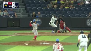 Wilson Rodriguez doubles (9) on a ground ball to right fielder Manolfi Jimenez. Enmanuel Tejeda scores. Josh Moylan scores. Camden Troyer to 3rd.