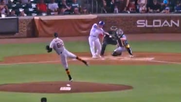 Kade Snell's ground-rule double in the 1st