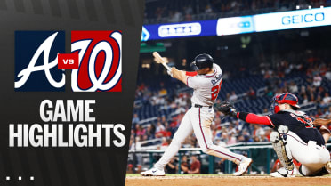 Braves vs. Nationals Highlights