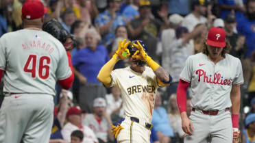 Joey Ortiz's RBI triple