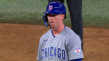 Pete Crow-Armstrong's RBI ground-rule double