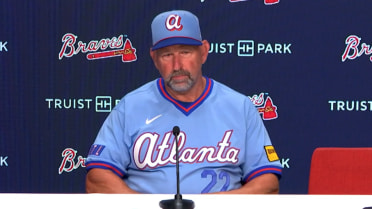 Walt Weiss on Michael Harris's hit, bullpen, and more