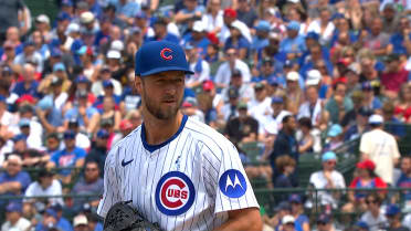 Colin Rea gets Isiah Kiner-Falefa on a foul tip