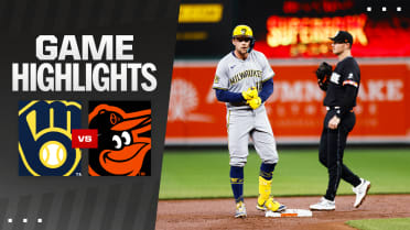 Brewers vs. Orioles Highlights