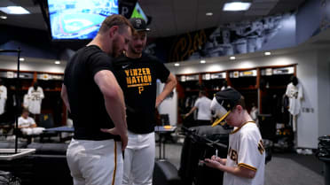 Ryder Maciaszek celebrates birthday with the Pirates 