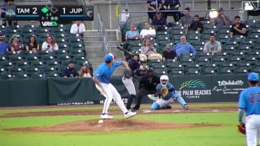 Dax Kilby's third home run of the season