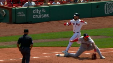 Red Sox run overturned following Nationals challenge