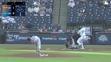 Wilberson De Pena homers (2) on a fly ball to center field.