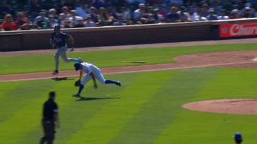 Josh Lowe reaches on fielding error, Fortes scores