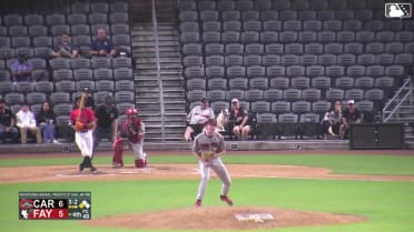 Harrison Durow records his fifth strikeout