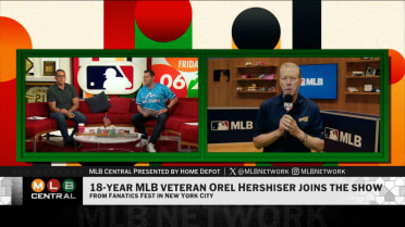 Orel Hershiser joins MLB Central from Fanatics Fest