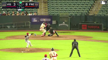 Ethan Holliday crushes his seventh homer of the year