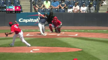 Cole Young's RBI double