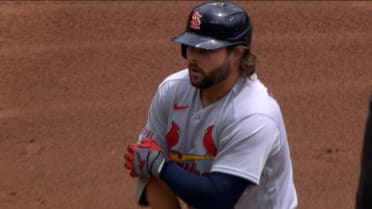 Alec Burleson's two-run double
