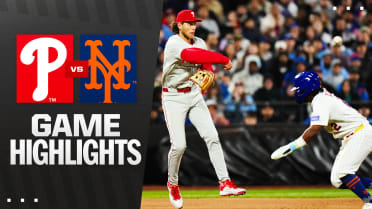Phillies vs. Mets Highlights