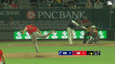 Joe Mack's two-run home run