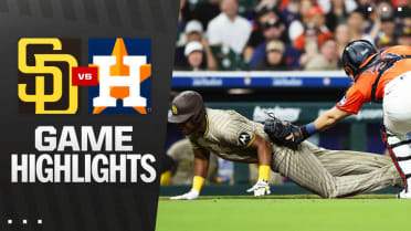 Padres vs. Astros Highlights