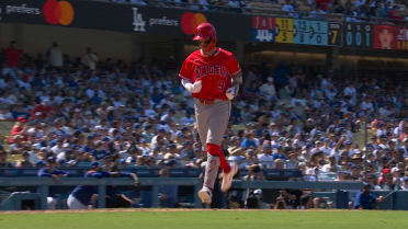 Angels score seven runs in the 6th inning