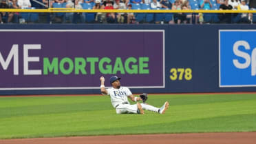 Chandler Simpson's sliding catch