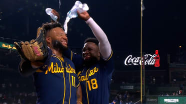 Jackson Chourio on his four hits against the Cubs