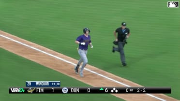 Brandon Winokur swats a solo home run