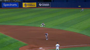 Matt McLain's nice play