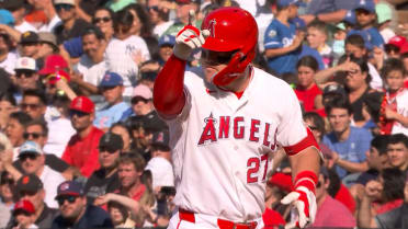 Mike Trout's RBI single