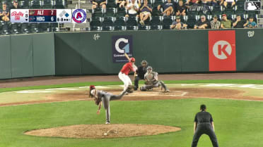 Devin Fitz-Gerald singles on a line drive to left fielder Titus Dumitru. Cortland Lawson scores. Nick Mitchell to 3rd.