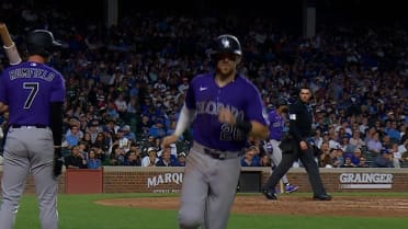 Brett Sullivan scores on a wild pitch