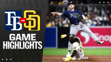 Rays vs. Padres Highlights