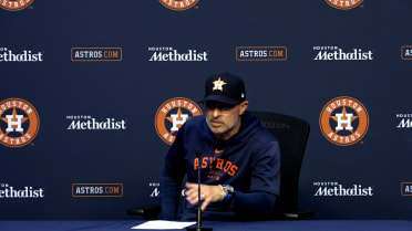 Joe Espada talks Astros' 2-1 win vs. Guardians