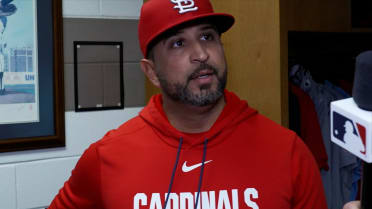 Oliver Marmol discusses the Cardinals' 7-5 win
