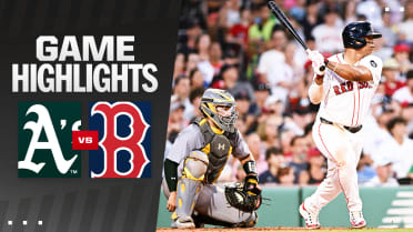 Athletics vs. Red Sox Highlights