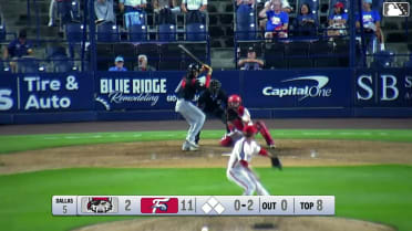 Thayron Liranzo homers (17) on a fly ball to center field.
