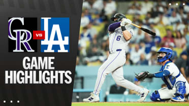 Rockies vs. Dodgers Highlights