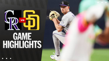 Rockies vs. Padres Highlights