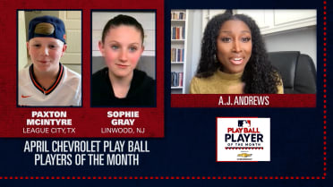 Play Ball's Players of the Month