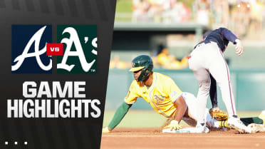 Braves vs. Athletics Highlights
