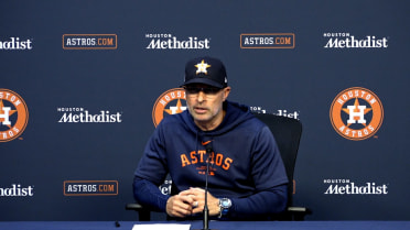 Joe Espada talks Tatsuya Imai, quality at-bats in win