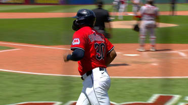 Angel Martínez's RBI single