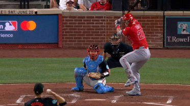 Mike Trout's single 