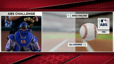 Called ball confirmed after ABS challenge