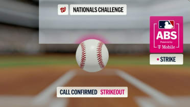 Strikeout stands after ABS challenge