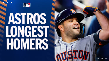 Astros' longest homers of 2025