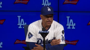 Dave Roberts discusses the Dodgers' 5-3 win