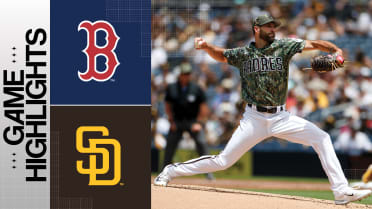 Red Sox vs. Padres Highlights
