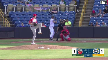 Jace LaViolette homers (11) on a fly ball to right field.