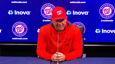 Miguel Cairo discusses Nationals' 5-0 loss
