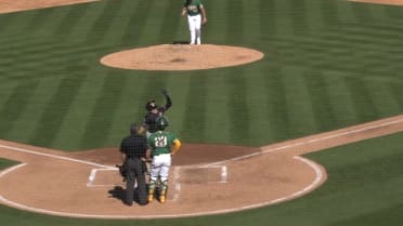 George Valera's first spring home run