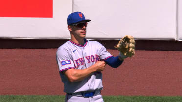 Jared Young throws out Jerar Encarnacion at second